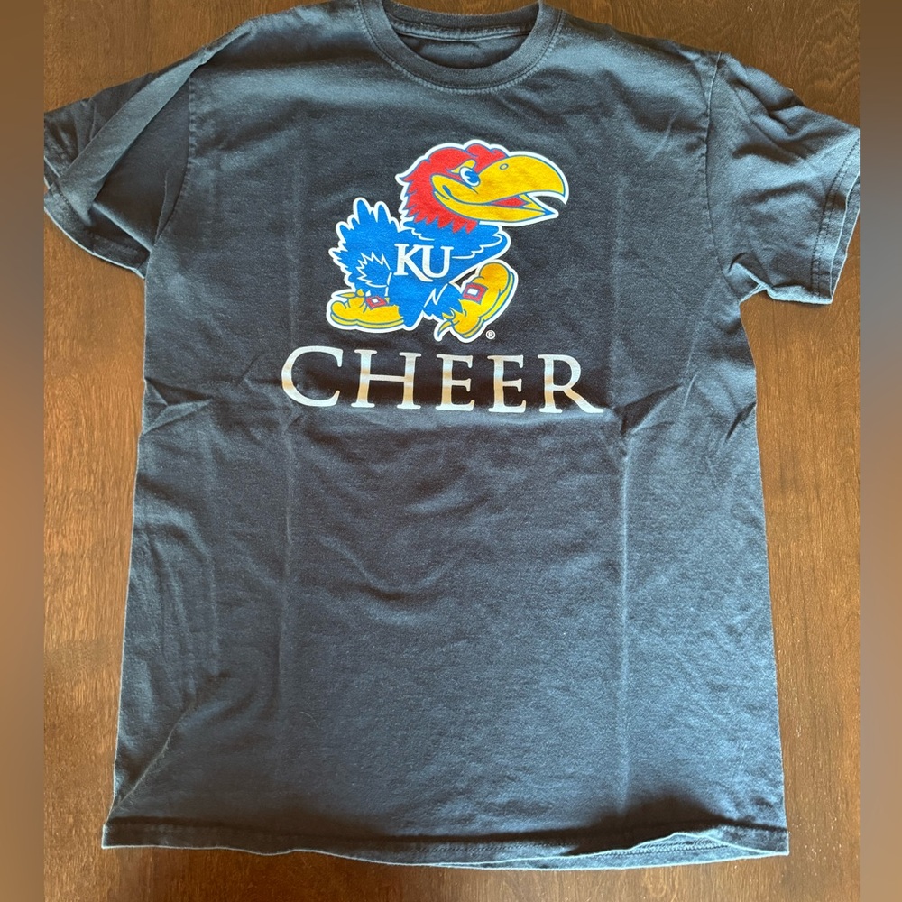 ku cheer tshirt